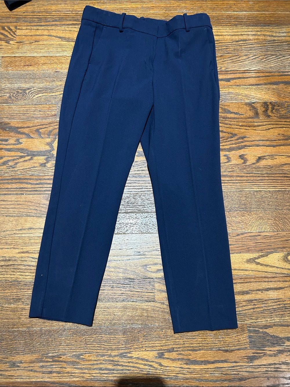J. Crew Women's Navy Tailored Ankle Pants